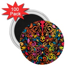 Art Traditional Pattern 2 25  Magnets (100 Pack)  by Sapixe