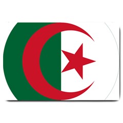 Roundel Of Algeria Air Force Large Doormat  by abbeyz71