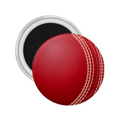 Cricket Ball 2 25  Magnets by Sapixe