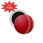 Cricket Ball 1.75  Magnets (10 pack)  Front