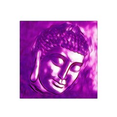 Purple Buddha Art Portrait Satin Bandana Scarf by yoursparklingshop