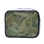 Vintage Background Green Leaves Mini Toiletries Bags