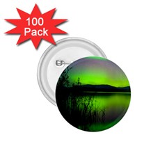 Green Northern Lights Canada 1 75  Buttons (100 Pack)  by Sapixe