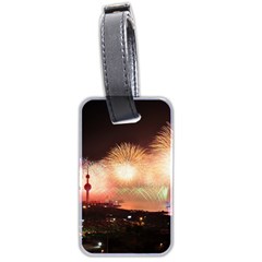 Kuwait Liberation Day National Day Fireworks Luggage Tags (two Sides) by Sapixe