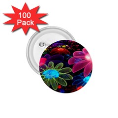 Nice 3d Flower 1 75  Buttons (100 Pack)  by Sapixe