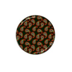 Pattern Abstract Paisley Swirls Hat Clip Ball Marker (4 Pack)