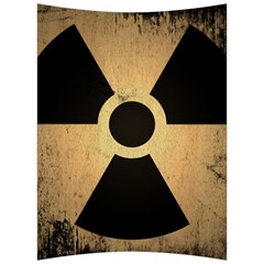 Radioactive Warning Signs Hazard Back Support Cushion