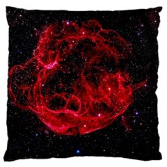 Red Nebulae Stella Large Cushion Case (two Sides)