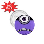 Evil Purple 1.75  Buttons (100 pack) 