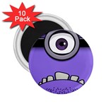 Evil Purple 2.25  Magnets (10 pack) 