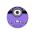 Evil Purple Magnet 3  (Round)