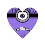Evil Purple Heart Magnet