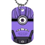 Evil Purple Dog Tag (One Side)