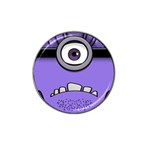 Evil Purple Hat Clip Ball Marker