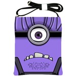 Evil Purple Shoulder Sling Bags
