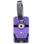 Evil Purple Luggage Tags (Two Sides)
