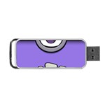 Evil Purple Portable USB Flash (One Side)