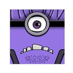 Evil Purple Small Satin Scarf (Square)