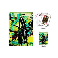 Dance Of Oil Towers 5 Playing Cards (mini)  by bestdesignintheworld