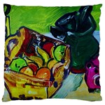 Still Life With A Pig Bank Large Cushion Case (Two Sides)