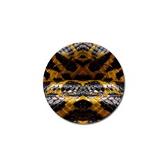 Textures Snake Skin Patterns Golf Ball Marker (10 Pack)