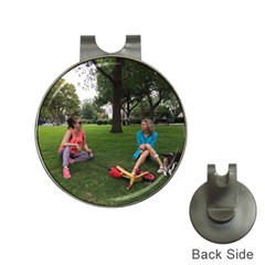 19688418 10155446220129417 1027902896 O - Walking With Daughter And Dog Hat Clips With Golf Markers by bestdesignintheworld