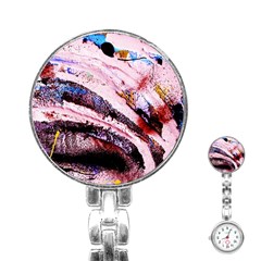 Egg In The Duck   Needle In The Egg 3 Stainless Steel Nurses Watch by bestdesignintheworld