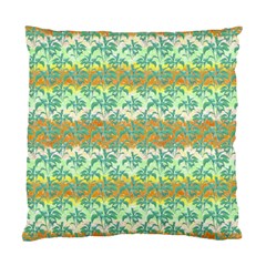 Colorful Tropical Print Pattern Standard Cushion Case (one Side) by dflcprints