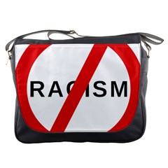 No Racism Messenger Bags by demongstore