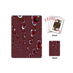 Mandelbrot Fractal Mathematics Art Playing Cards (mini)  by Sapixe
