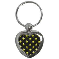 Stars Backgrounds Patterns Shapes Key Chains (heart) 