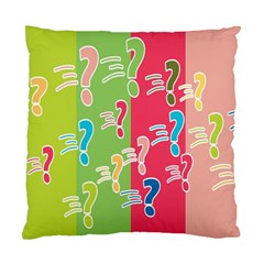 Question Mark Problems Clouds Standard Cushion Case (two Sides) by Sapixe