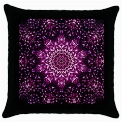 Background Abstract Texture Pattern Throw Pillow Case (black)