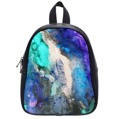Blue Sensations School Bag (small) by Art2City