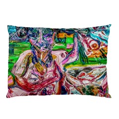 Budha Denied The Shine Of The World Pillow Case (two Sides) by bestdesignintheworld