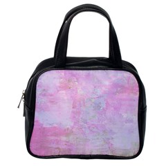 Soft Pink Watercolor Art Classic Handbags (one Side) by yoursparklingshop