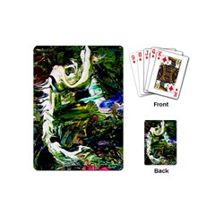 Bow Of Scorpio Before A Butterfly 8 Playing Cards (mini)  by bestdesignintheworld