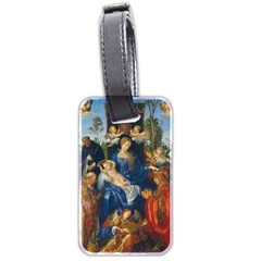 Feast Of The Rosary - Albrecht Dürer Luggage Tags (two Sides) by Valentinaart
