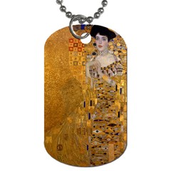 Adele Bloch-bauer I - Gustav Klimt Dog Tag (two Sides) by Valentinaart