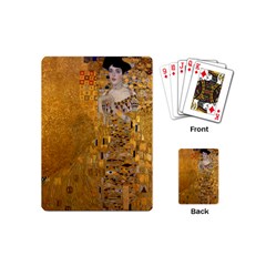 Adele Bloch-bauer I - Gustav Klimt Playing Cards (mini)  by Valentinaart