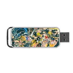 Abstract Art Berlin Portable Usb Flash (one Side) by Modern2018