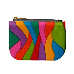 Abstract Background Colrful Mini Coin Purses