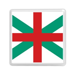 Naval Jack Of Bulgaria Memory Card Reader (square)  by abbeyz71