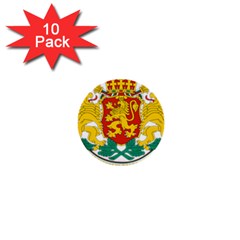 Coat Of Arms Of Bulgaria 1  Mini Buttons (10 Pack)  by abbeyz71