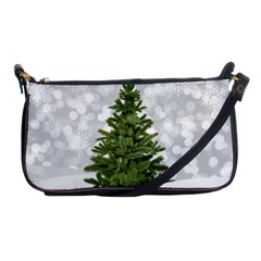 Christmas Xmas Tree Bokeh Shoulder Clutch Bags