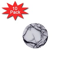 Marble Tiles Rock Stone Statues 1  Mini Buttons (10 Pack)  by Simbadda