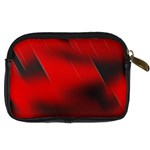 Red Black Abstract Digital Camera Cases Back