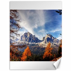 Dolomites Mountains Italy Alpine Canvas 36  X 48   by Simbadda