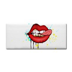 Bit Your Tongue Cosmetic Storage Cases by StarvingArtisan