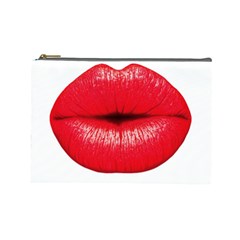 Oooooh Lips Cosmetic Bag (large)  by StarvingArtisan